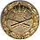 Imperial Army pattern 1888 Marksmanship Badge for first gunners with Hungarian Crown for Honv&eacute;d-Artillery