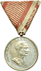 Franz Joseph Large silver Bravery medal