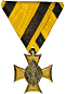 Austro hungary Officer's Cross for 25 years of service, type as issued between 1890-1918 (3rd class)