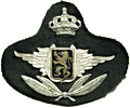 Belgium - 1946 pattern pilot's cap badge