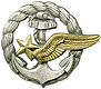 France, Naval Observer badge by Drago, Paris