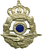 1940 Greece - Royal Hellenic Air Force cap badge