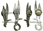 Polish paratrooper badges-wings. WW2.