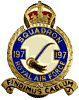 Royal Air Force 197th Squadron commemorative badge