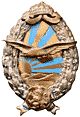 Bulgarian Air Force Pilot badge, 1935-36 pattern