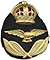 RAAF WW2 Officer cap badge