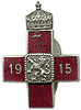 Bulgarian 1915 Red Cross badge of service
