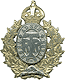 The Three Rivers Regiment cap badge, 1926