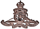 Royal Canadian Artillery/Horse Artillery cap badge