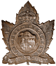 Perth Regiment WW2 cap badge, 1st pattern
