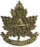 175th CEF cap badge. Medicine Hat overseas battalion