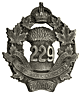 229th South Saskatchewan overseas Battalion. Officers' cap badge