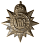 The Victoria Rifles of Canada. Cap badge