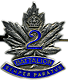 2nd Battalion/Semper Paratus (Canadian Garrison Regiment) officer's collar