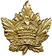 CEF, WW1 interim cap badge