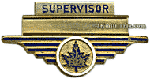 Canada - TCA supervisor's badge. 1940-50's
