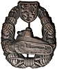 Czech Badge for Tank/armoured vehicle drivers, 2nd class. 1936-1939 type