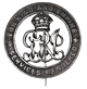 ' Services Rendered - For King and Empire' badge