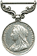 India 1895 miniature medal