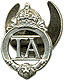 TA Territorial Army silver badge