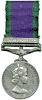 Military General Service Medal 1955-62 issue with 'Northern Ireland' bar