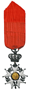 Order of the Legion of Honour (Legion d'honneur). Restoration of Monarchy, 2nd period (1816-1830)