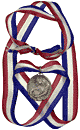 1914-1915 commemorative medal for nurses and medical personnel . Designed by Ovide Yencesse