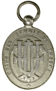 France, Red Cross/UFF membership medal. First type