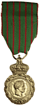 St. Helena commemorative medal in bronze GILT