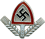 RAD (Reichs Arbeit Dienst) cap badge