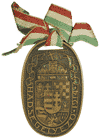 Hungary 1914 medal oval