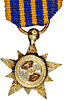 Indonesian Order of Service (Bintang Jasa), Miniature of 2nd or 3rd class