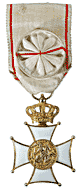 Monaco Order of Grimaldi (Ordre des Grimaldi), Officer class in silver gilt by Arthus Bertrand in Paris