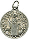 St. Benedict medal. Production of such talismans is documented as far back as 1647