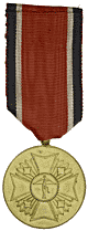 The Order of the Brotherhood of Volunteer Civil Guards. (The Nederlandsche Bond van Vrijwillige Burgerwachten). Medal for the "Brother in waiting 1st class