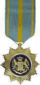 Star for Loyalty and Merit (Ster voor Trouw en Verdienste). Small Gold Star class