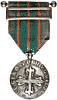 Portuguese Legion Silver Medal for Good Conduct and Diligence (Bom Comportamento e Assiduidade)