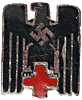 German 3 Reich Red Cross Membership badge.