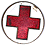 WW1 era cap badge of the Silesian branch of Red Cross
