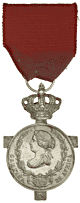 Spain 1860 African Campaigns Medal Cruz De Distincion